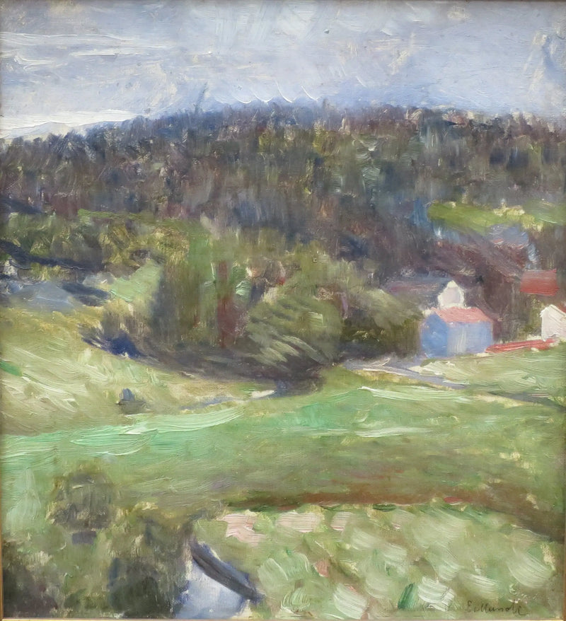 Landscape - Edvard Munch