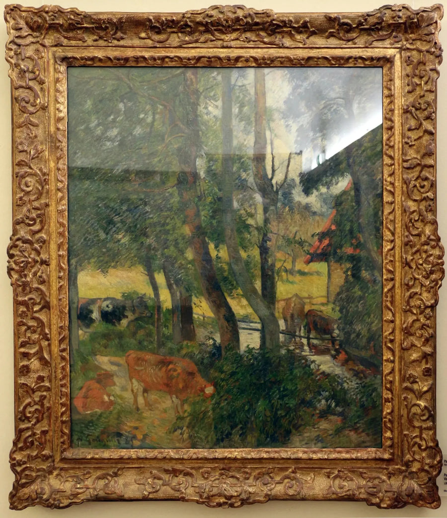 Landscape in Normandy - Paul Gauguin