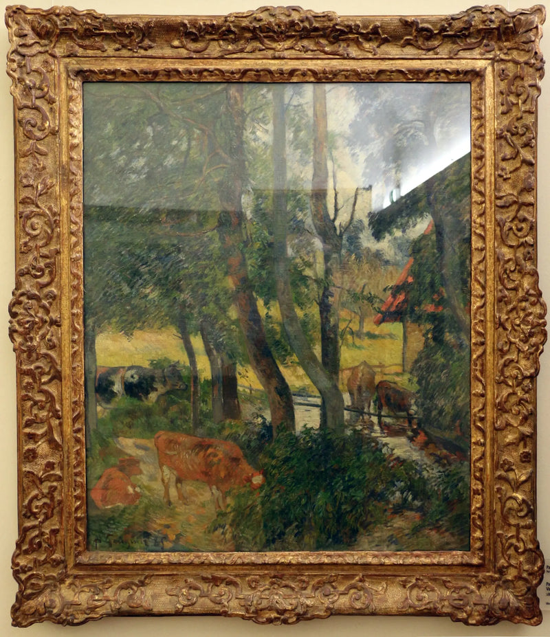 Landscape in Normandy - Paul Gauguin
