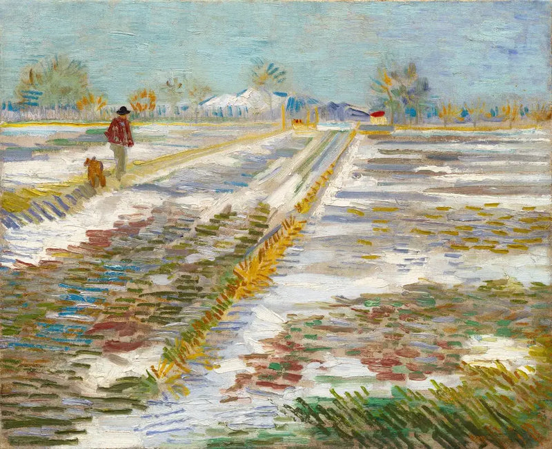 Snowy Landscape - Vincent van Gogh
