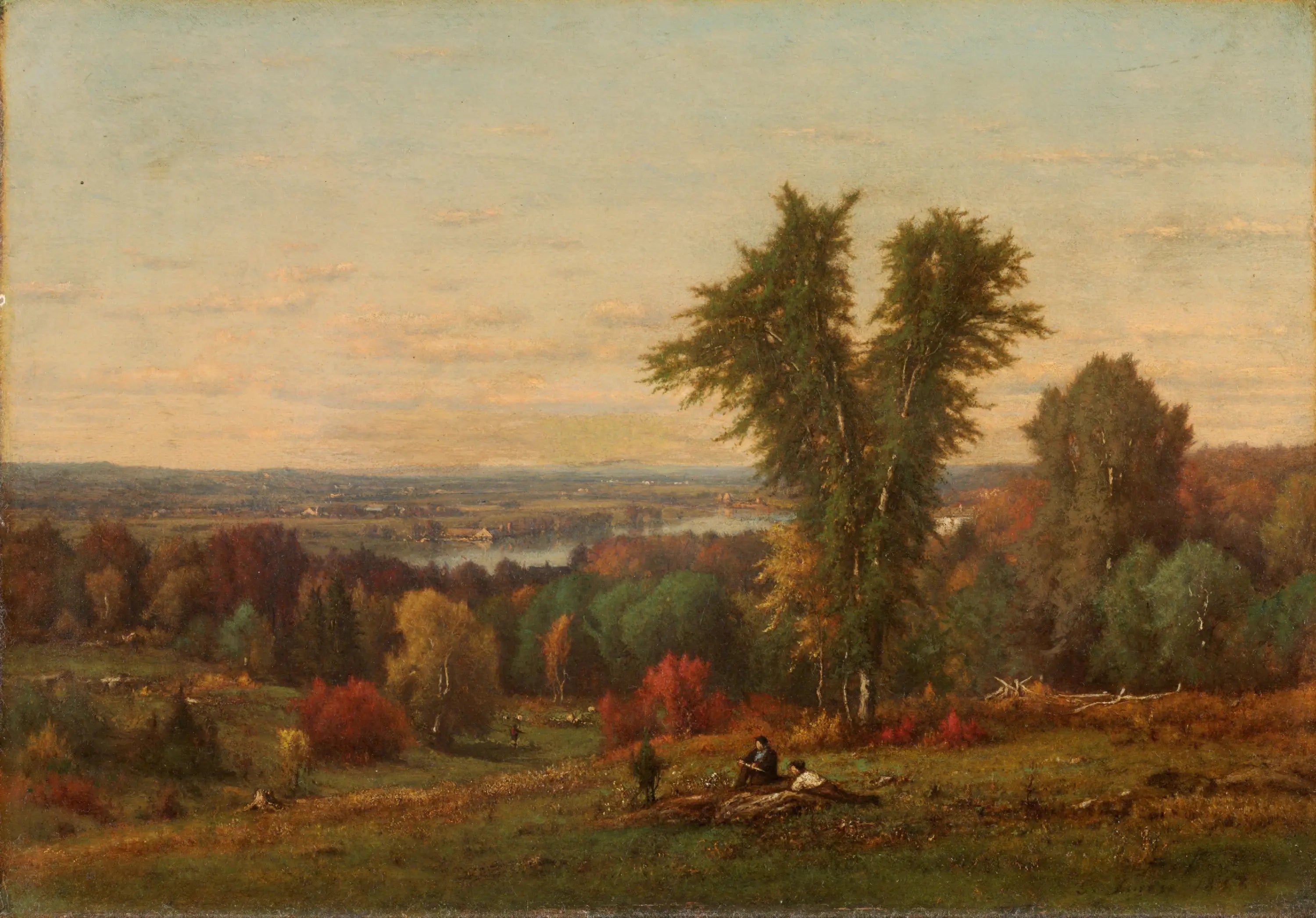 Paysage - George Inness - Alpha Reproduction