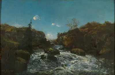 Landscape - Gustave Courbet
