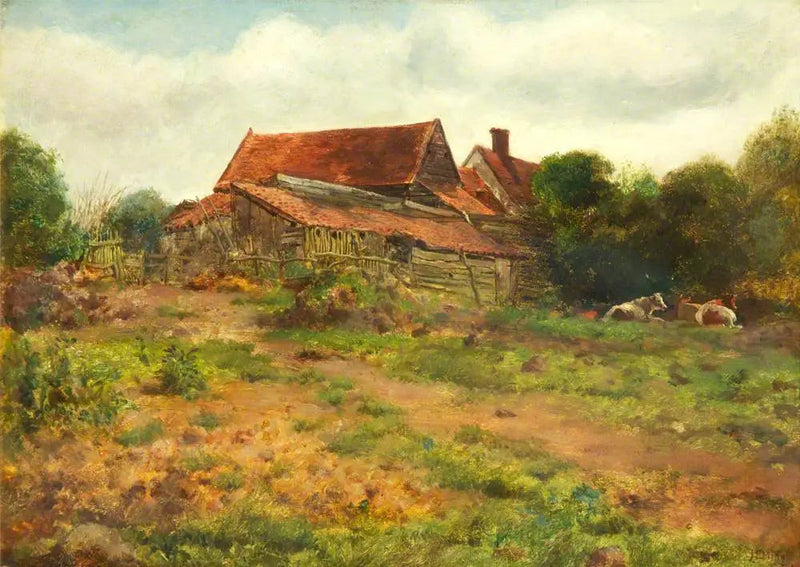 Landscape, Hampstead - John Everett Millais