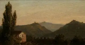 Italian Landscape (formerly The Catskills of Saugerties) - Thomas Cole