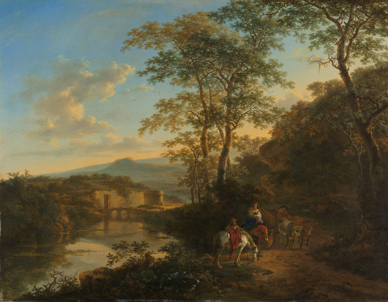 Paysage italien avec le Ponte Molle - Jan Both