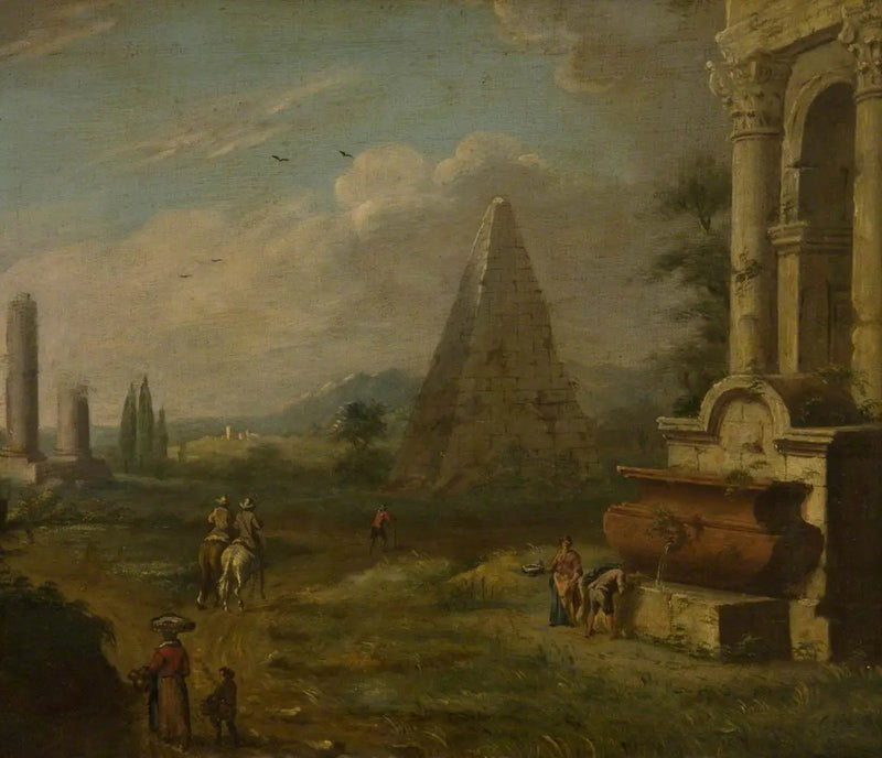 Italian Landscape - Giovanni Paolo Panini