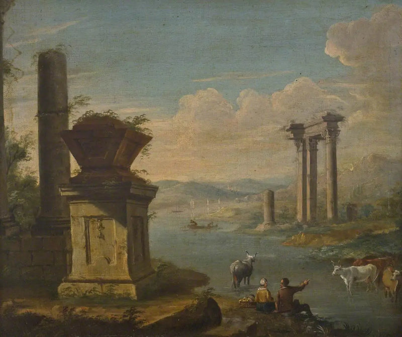 Italian Landscape - Giovanni Paolo Panini