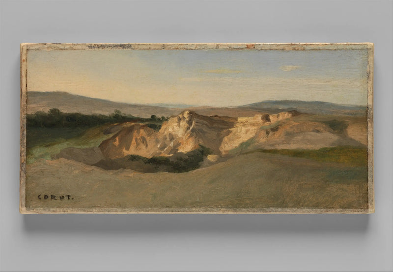 Italian Landscape - Jean-Baptiste Camille Corot