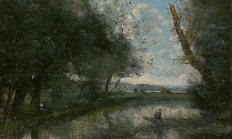 Landscape - Jean-Baptiste Camille Corot