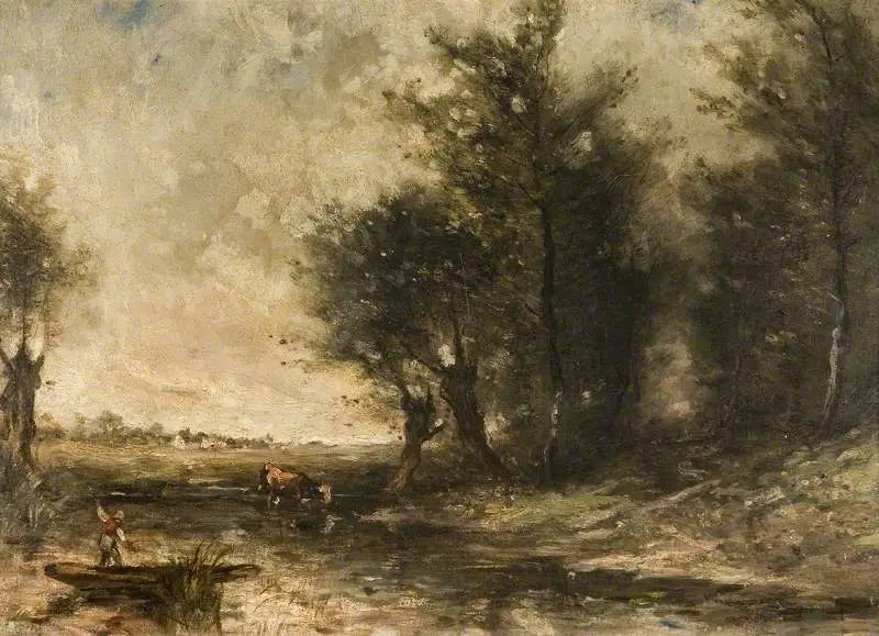 Landscape - Jean-Baptiste Camille Corot