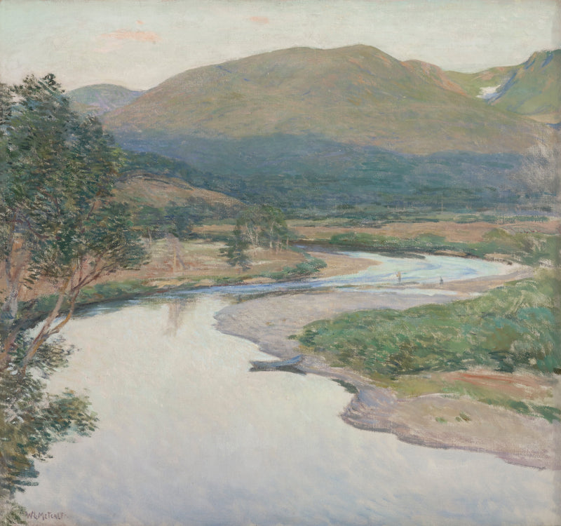 Landscape: The River - Willard Metcalf