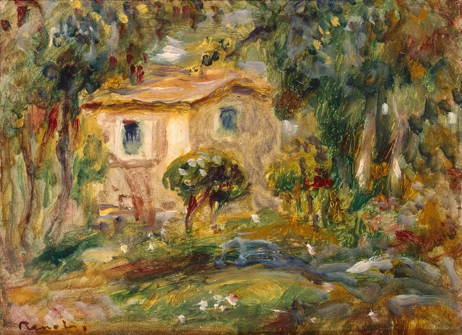 Landscape. Le Cannet - Pierre-Auguste Renoir