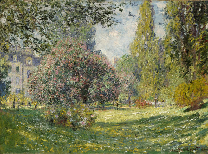 Landscape: Parc Monceau - Claude Monet