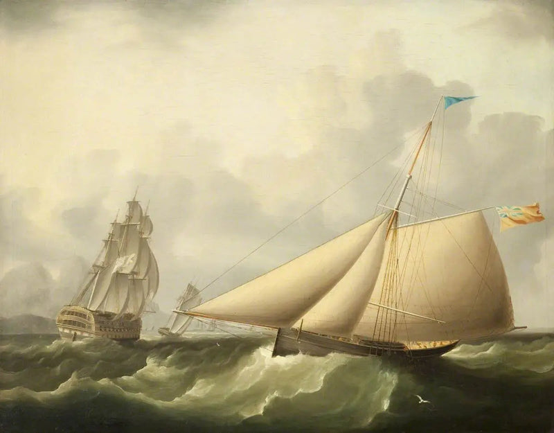 Marine Landscape - James E. Buttersworth