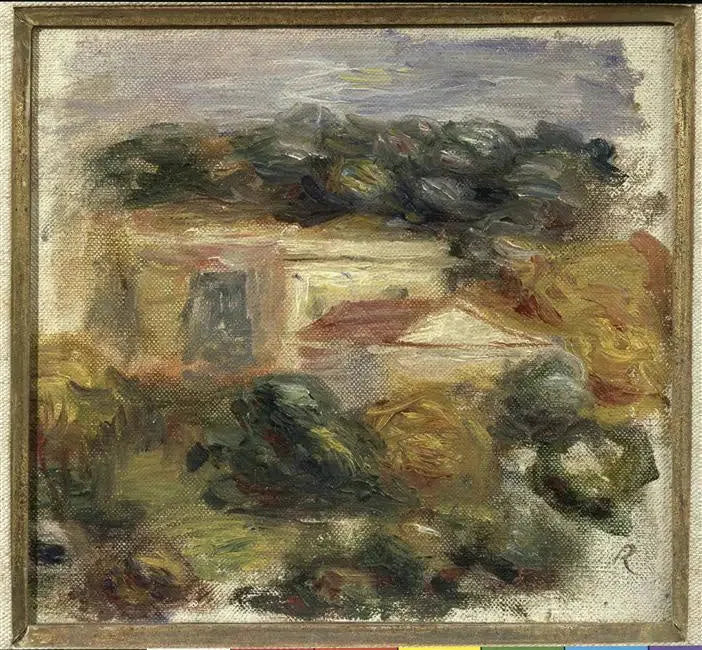 Mediterranean Landscape, Cagnes - Pierre-Auguste Renoir