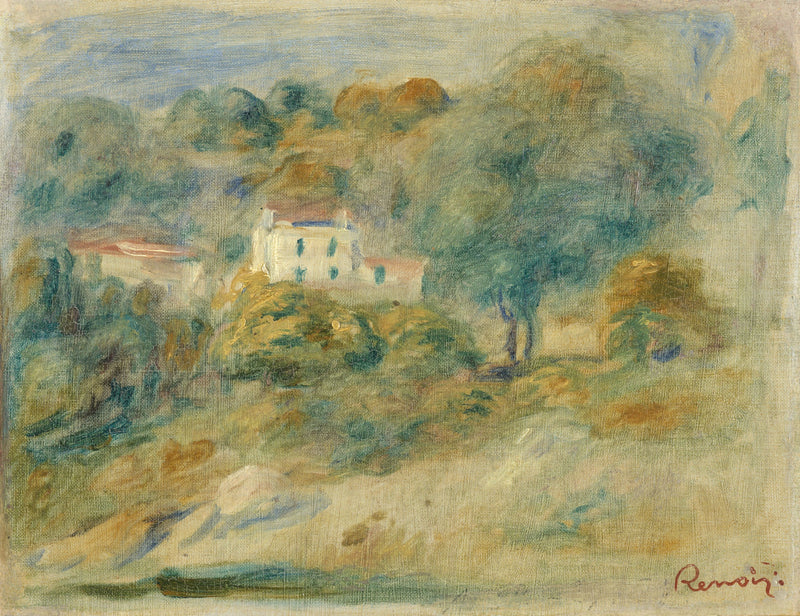 Landscape of the South - Pierre-Auguste Renoir