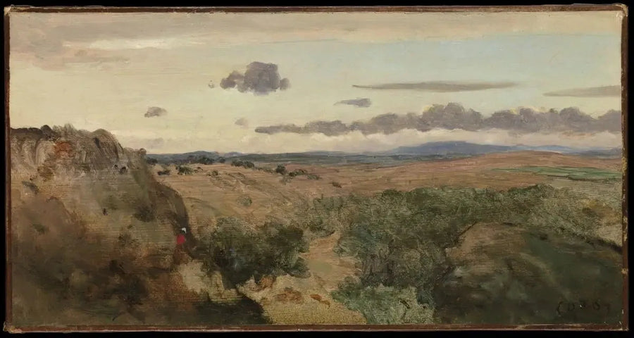 Mountain Landscape - Jean-Baptiste Camille Corot