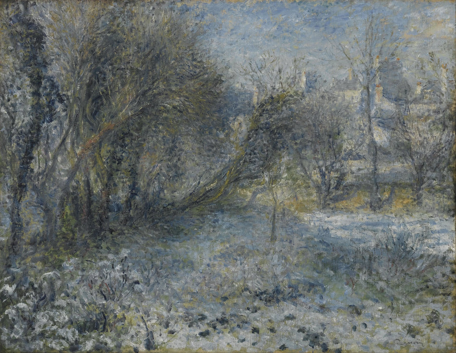 Snowy Landscape - Pierre-Auguste Renoir