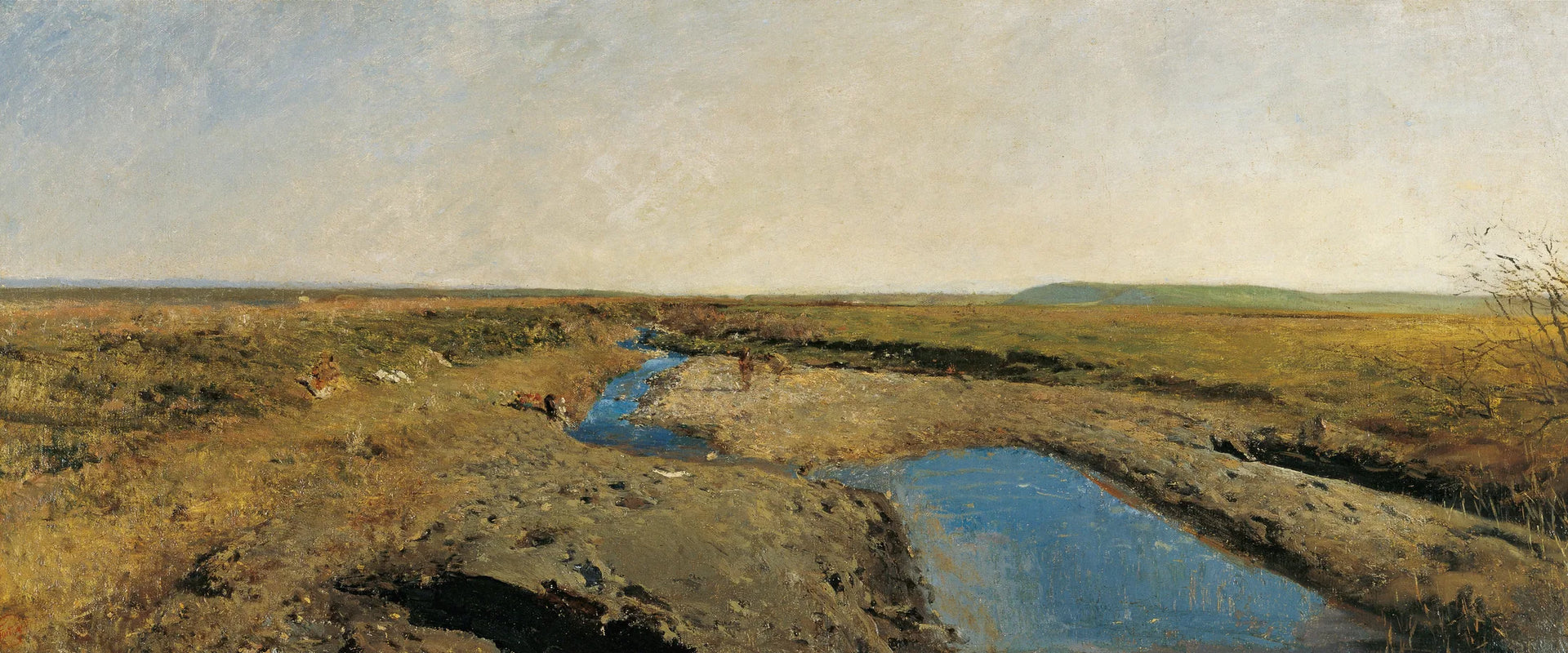 Paysage nord-africain - Mariano Fortuny Marsal image 1 reproduction de peinture à l’huile