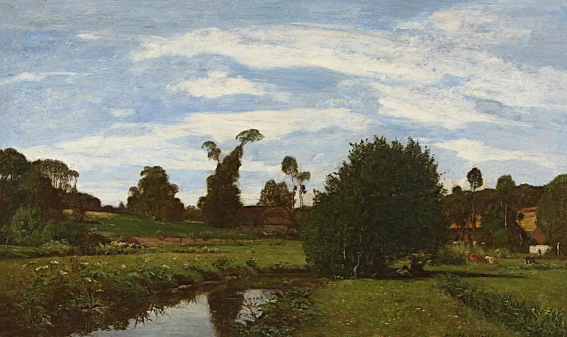 Norman Landscape - Eugène Boudin