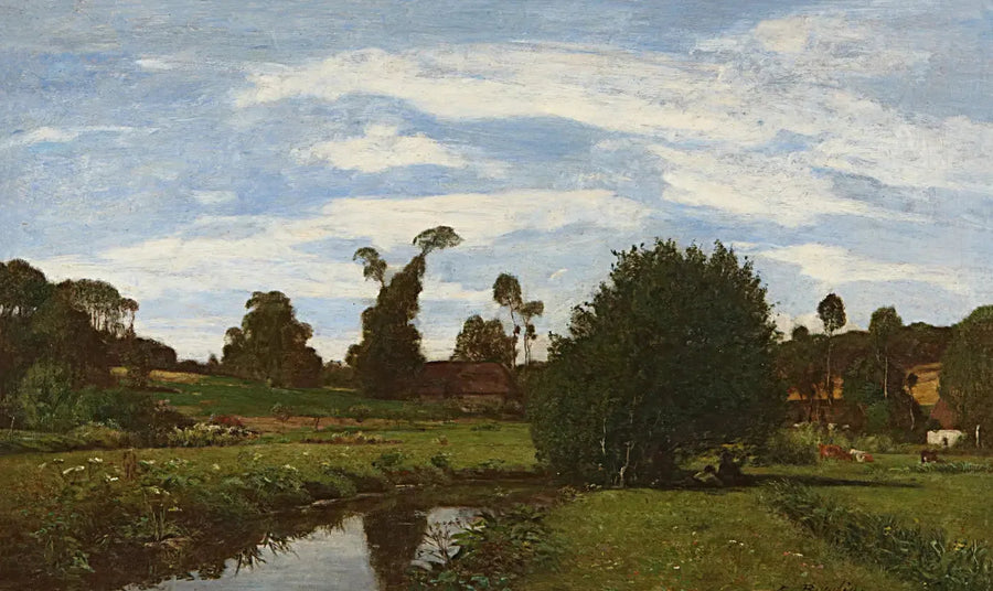 Norman Landscape - Eugène Boudin