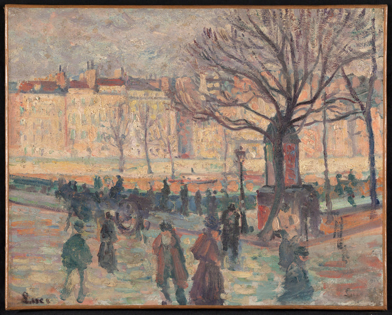 Parisian Landscape. Seine Banks - Maximilien Luce