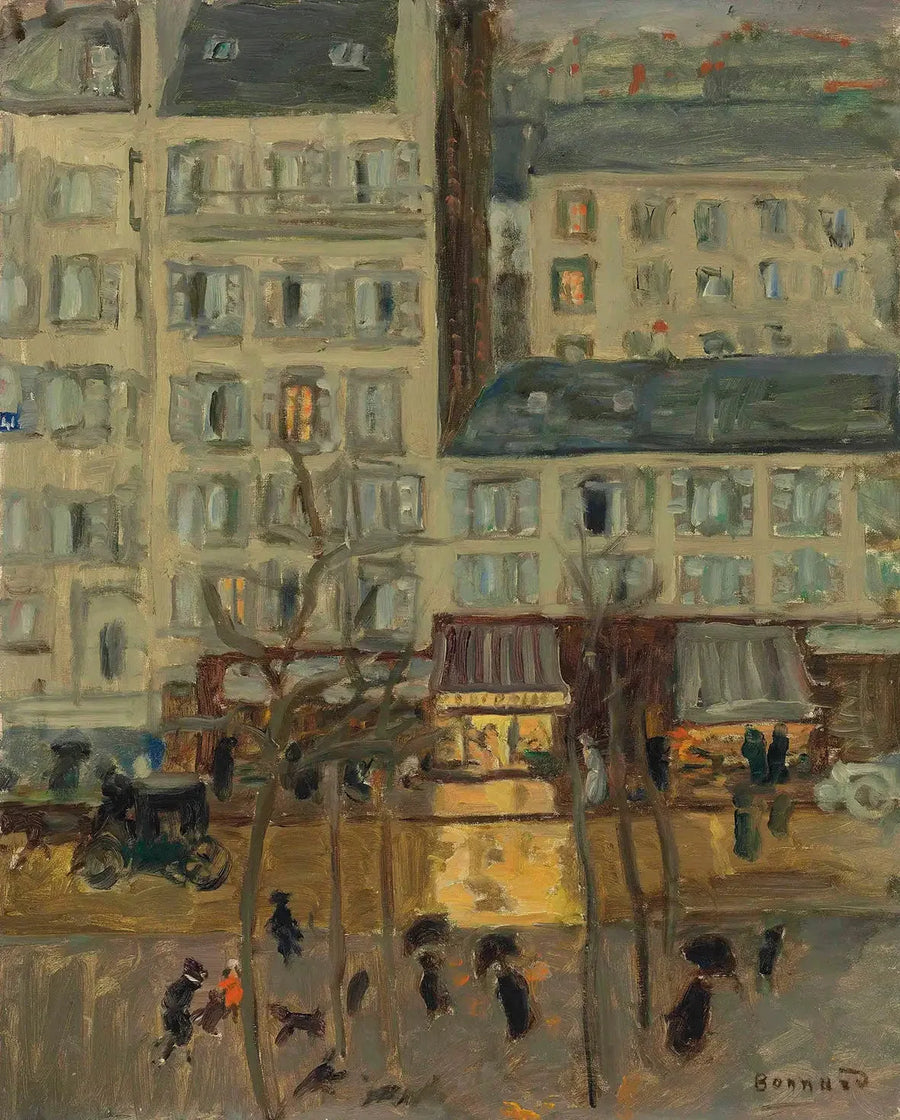 Parisian Landscape - Pierre Bonnard
