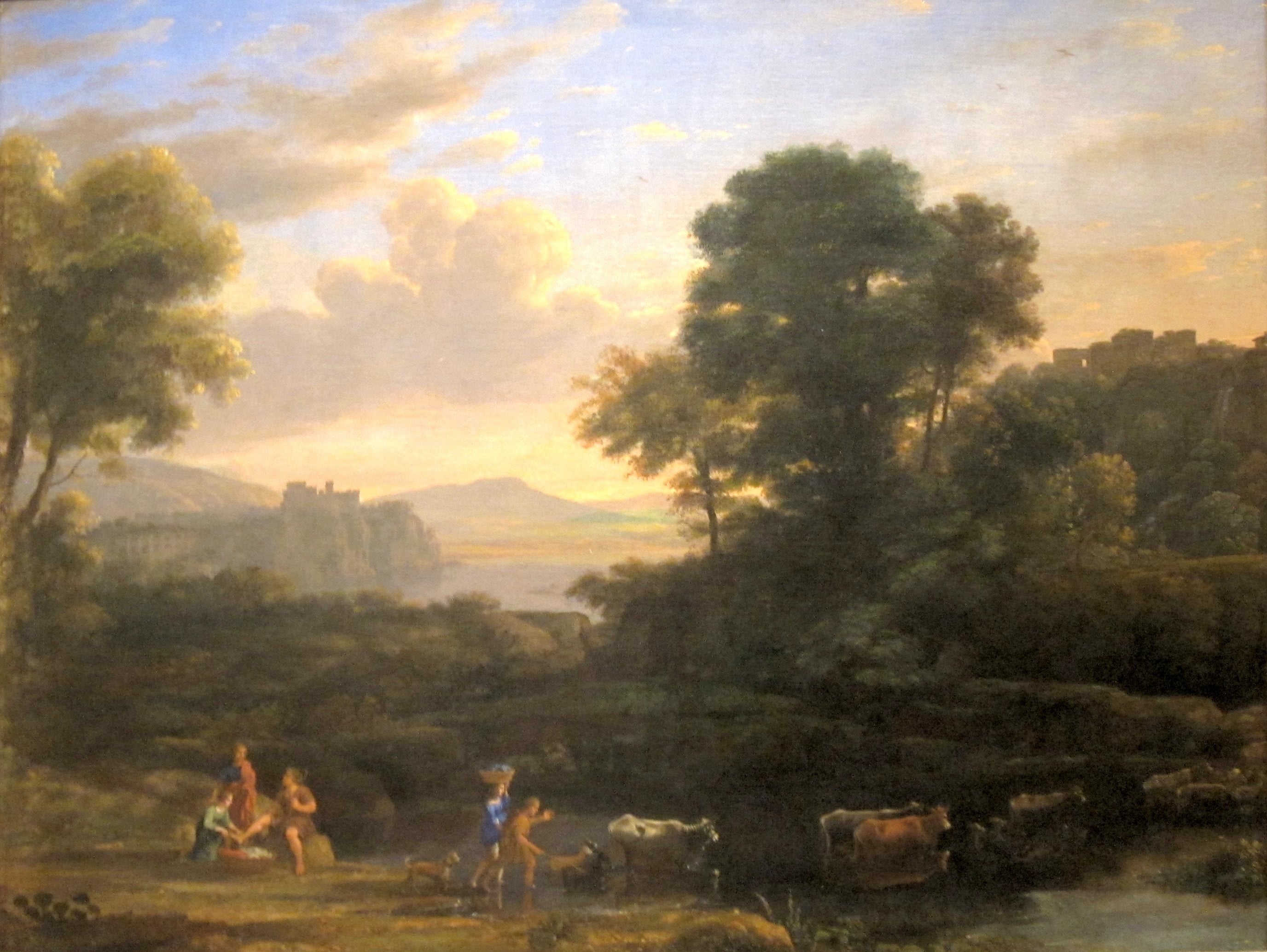 Pastoral Landscape - Claude Lorrain
