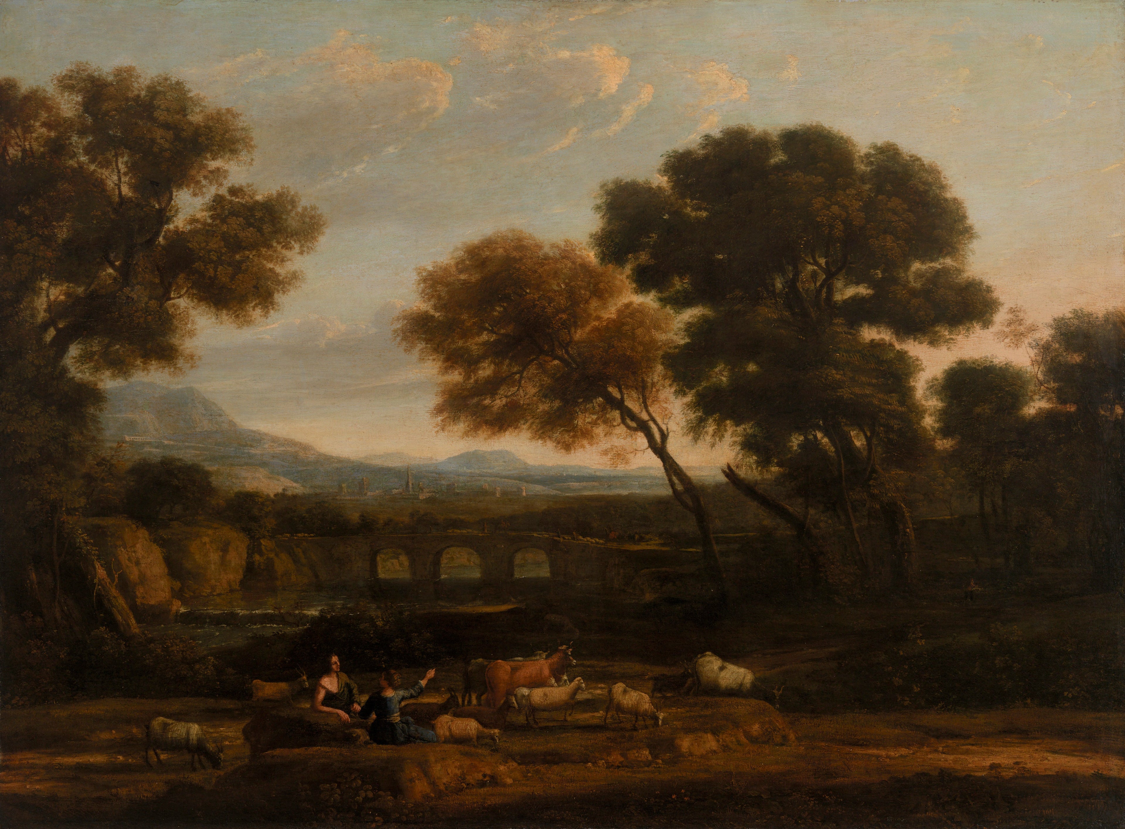 Pastoral Landscape - Claude Lorrain