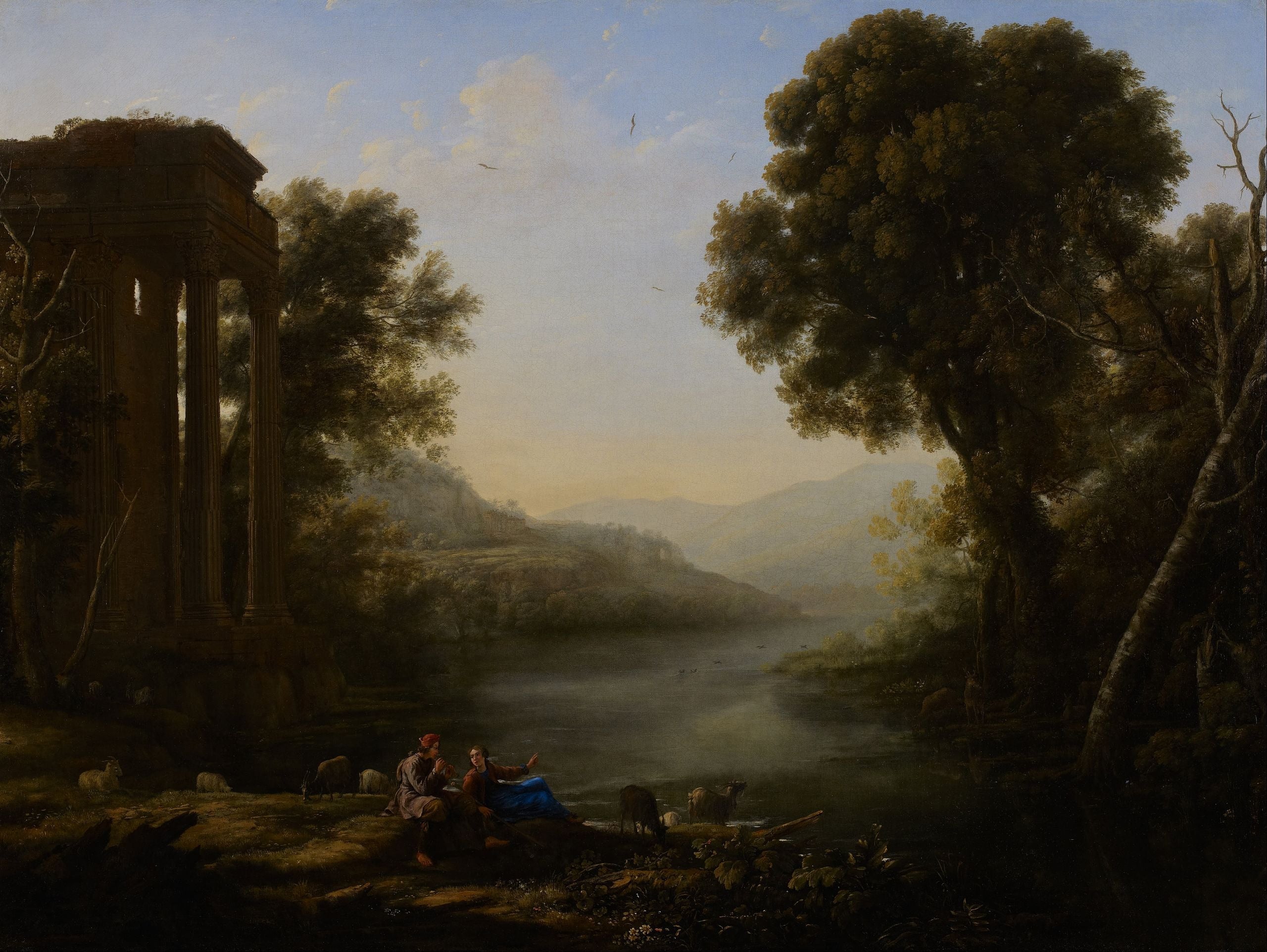 Pastoral Landscape - Claude Lorrain