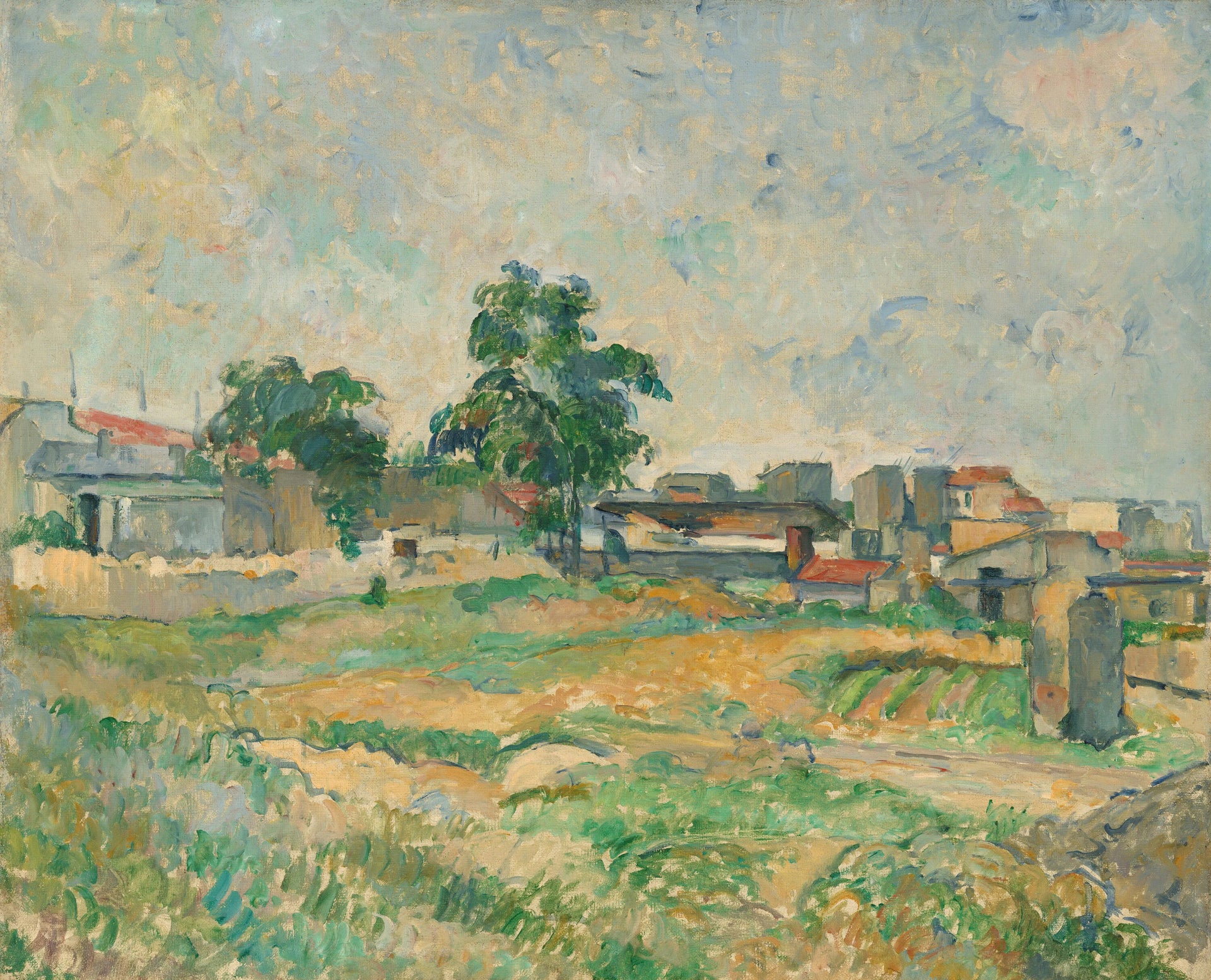 Paysage - Paul Cezanne