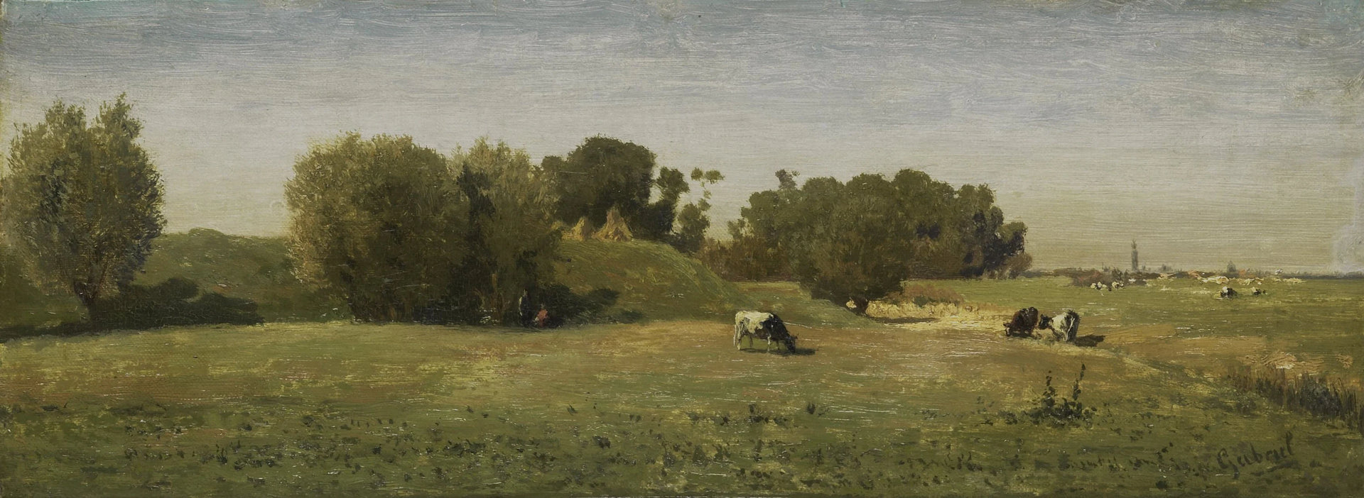 Paysage près d'Abcoude - Paul Joseph Constantin Gabriël