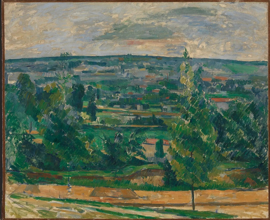 Landscape near Melun - Paul Cézanne