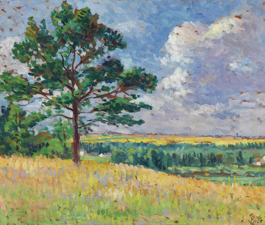 Landscape near Méréville - Maximilien Luce