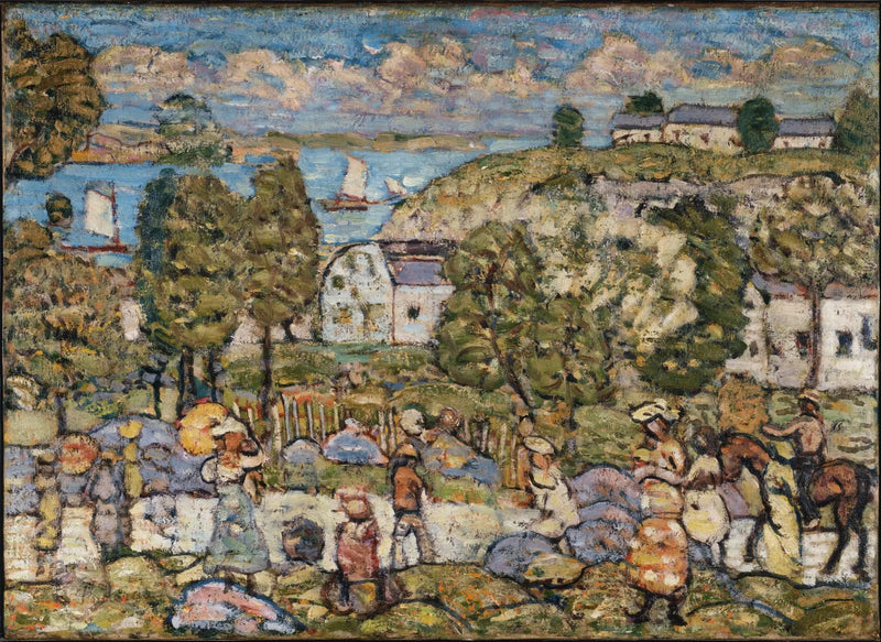 Landscape near Nahant - Maurice Prendergast