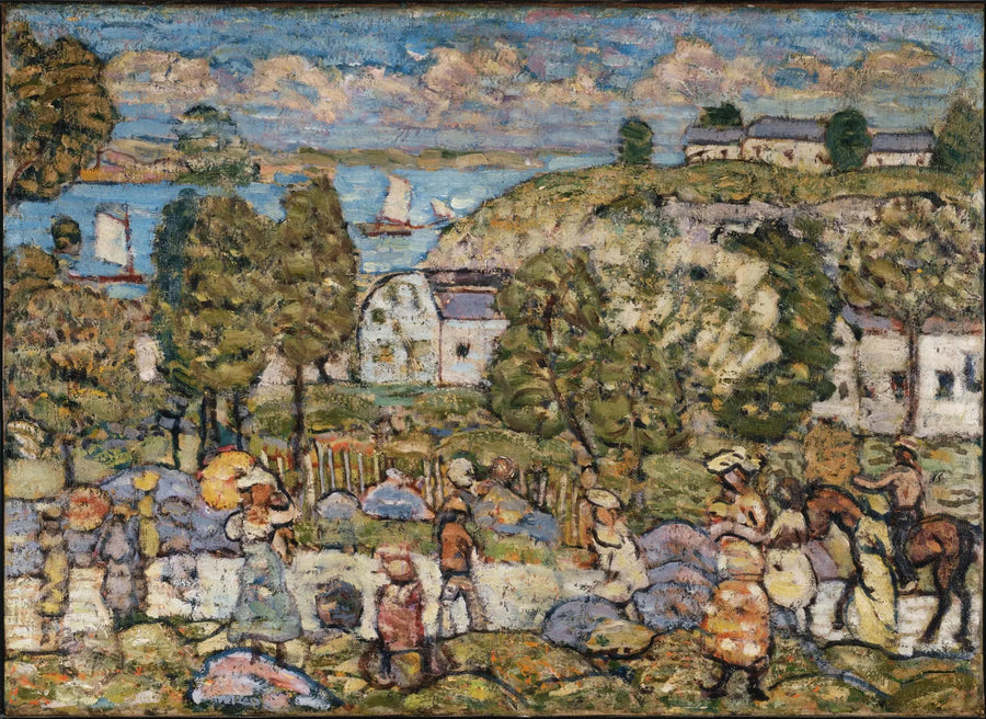 Landscape near Nahant - Maurice Prendergast