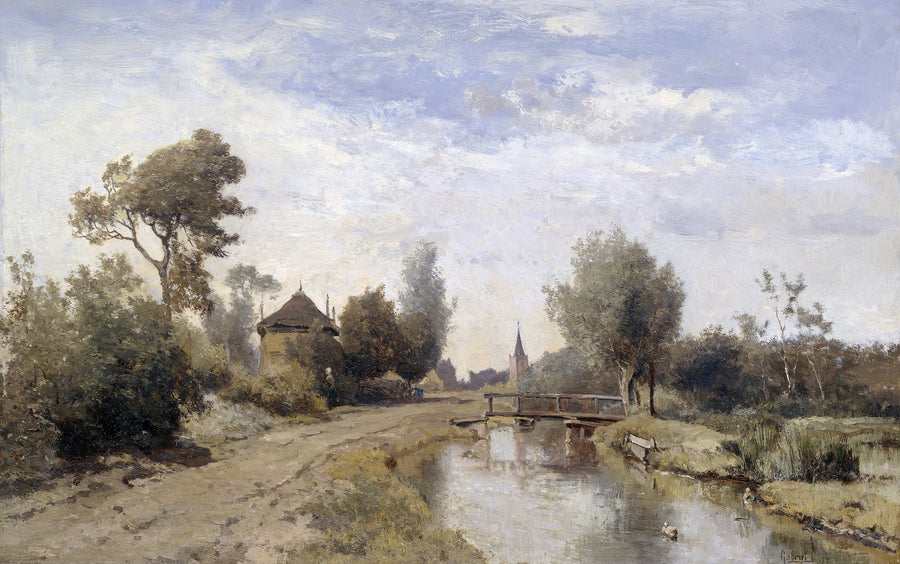 Paysage près de Kortenhoef - Paul Joseph Constantin Gabriël