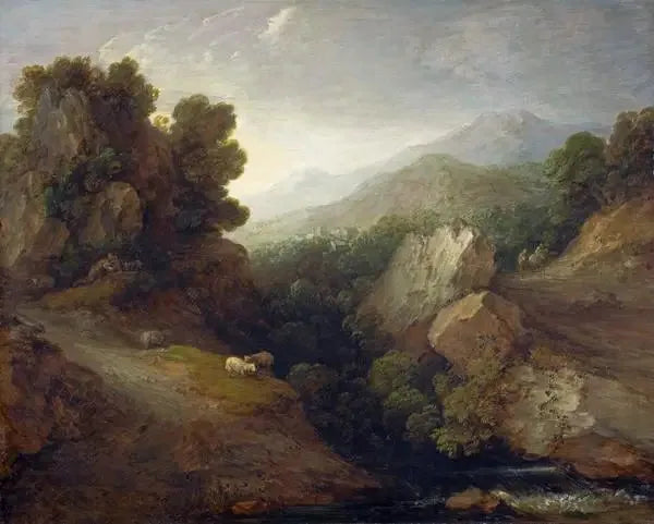Rocky Landscape - Thomas Gainsborough