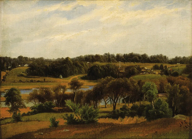 Rural landscape - Jasper Francis Cropsey