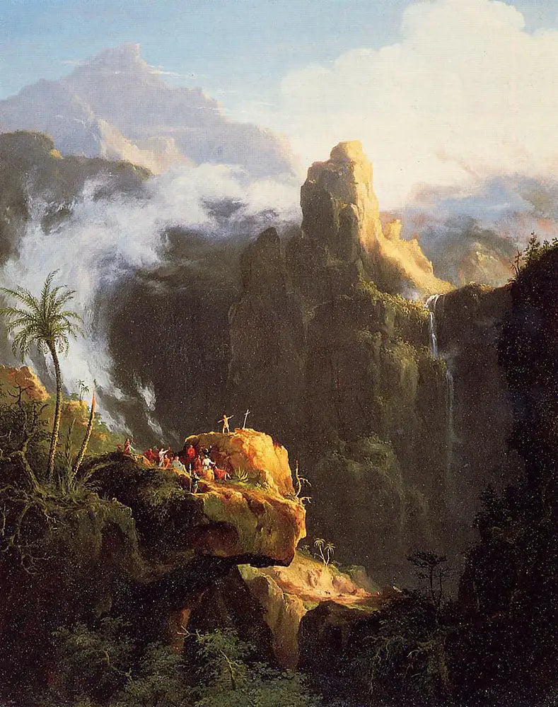 Landscape: Saint John in Nature - Thomas Cole