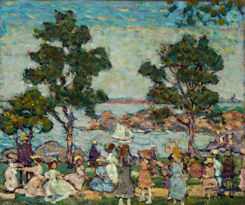 Landscape (Park Scene) - Maurice Prendergast