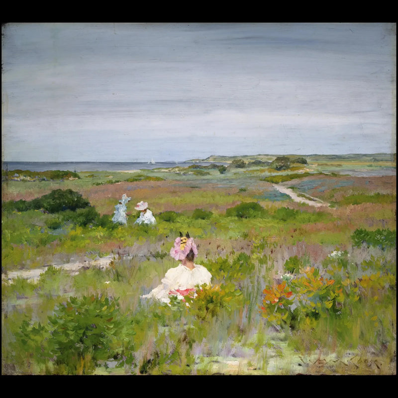 Landscape - Shinnecock, Long Island - William Merritt Chase