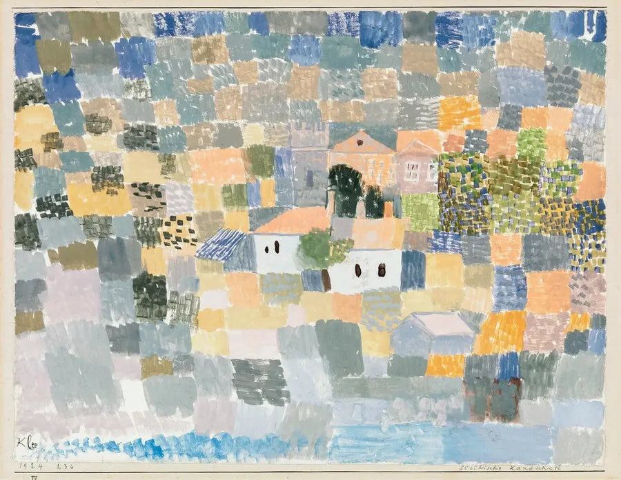Sicilian Landscape (Sicilian Landscape) - Paul Klee