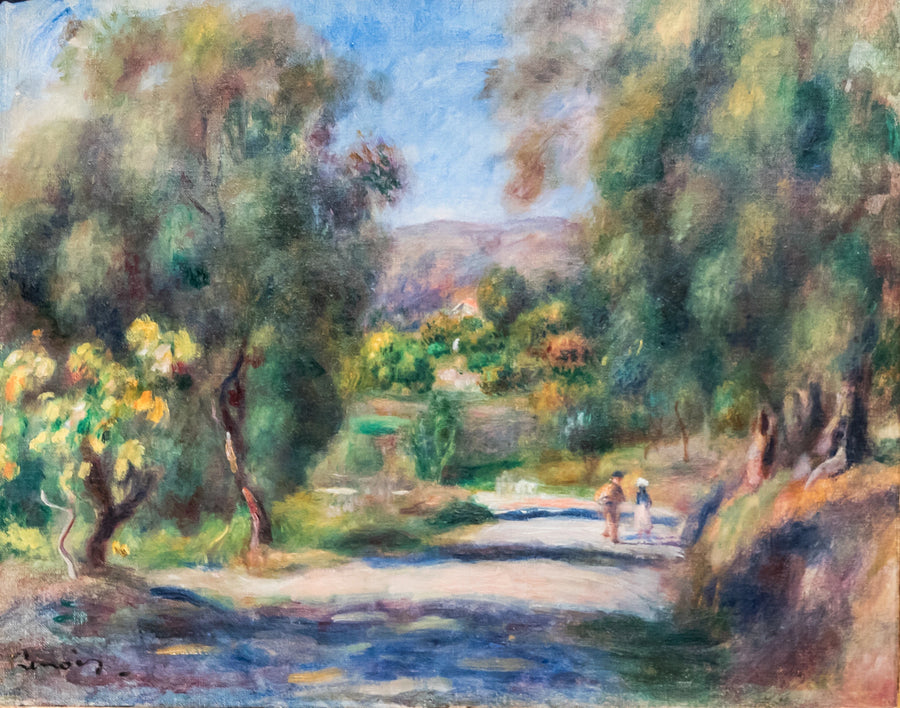 Landscape of the South of France - Pierre-Auguste Renoir