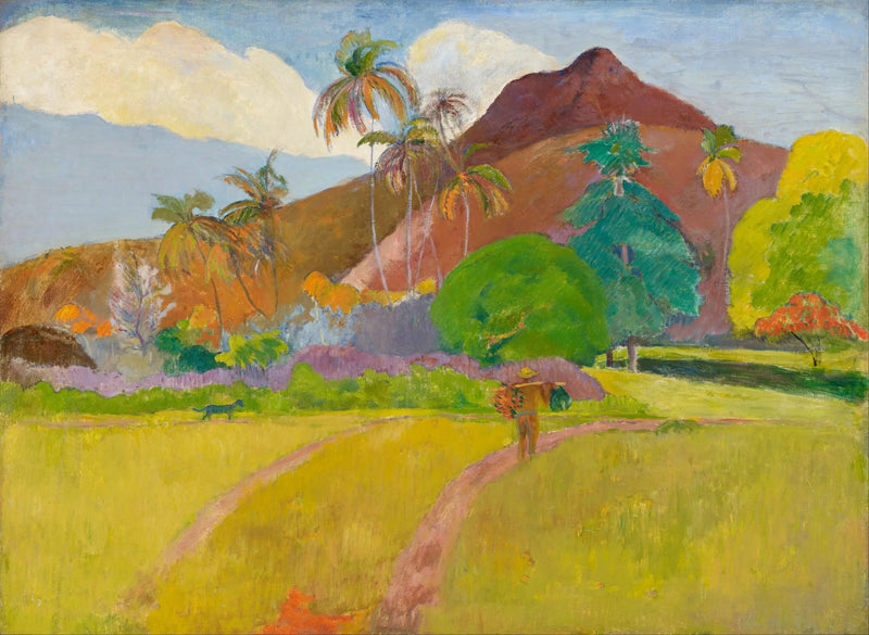 Tahitian Landscape - Paul Gauguin