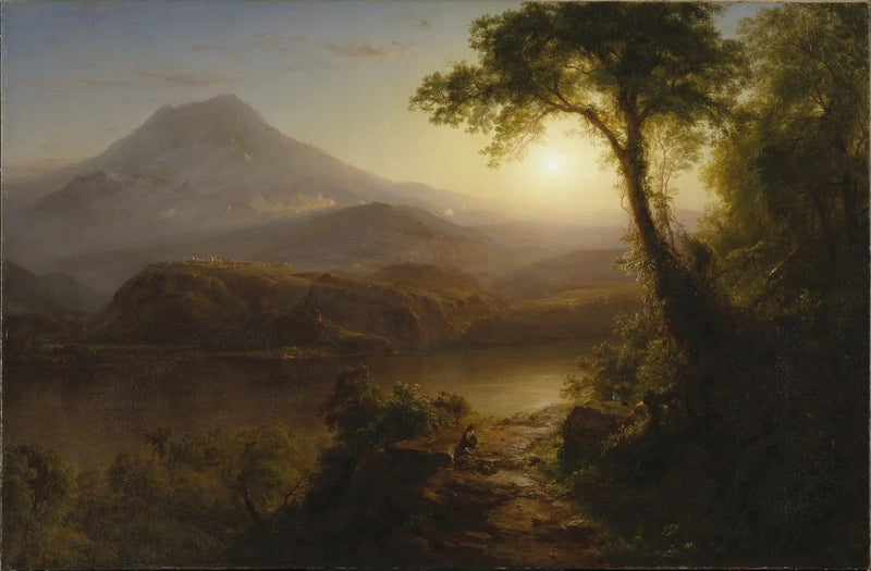 Tropical Landscape - Frederic Edwin Church