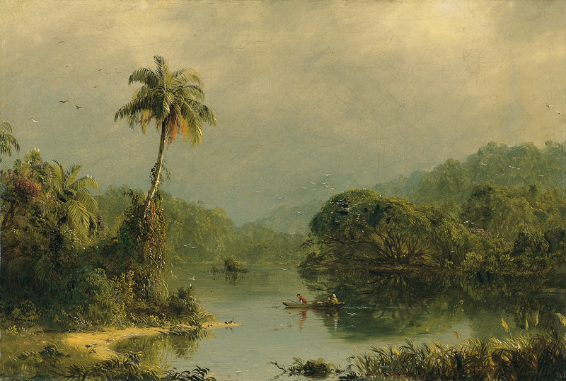Tropical Landscape - Frederic Edwin Church