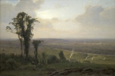 Paysage vallée de l’Hudson - George Inness - Alpha Reproduction