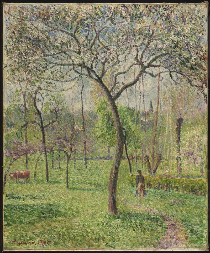 Landscape (Orchard) - Camille Pissarro