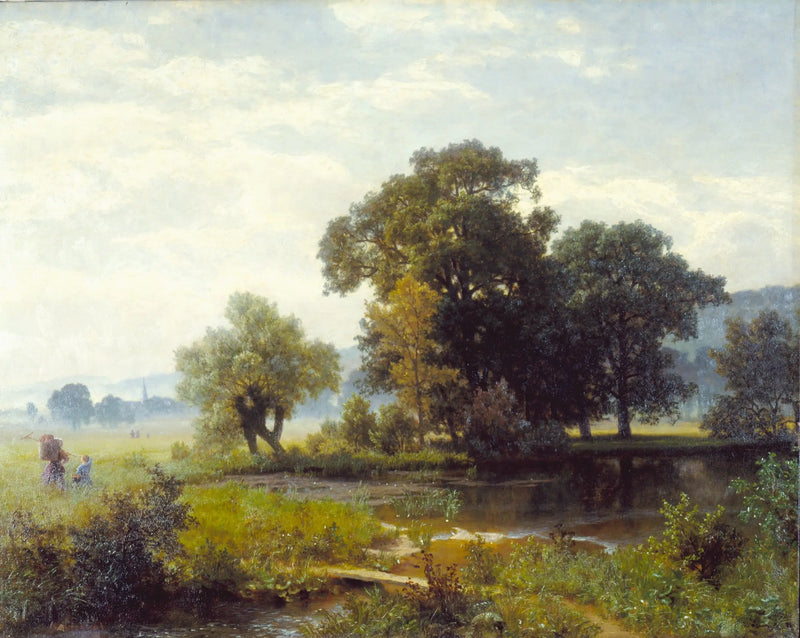 Westphalian Landscape - Albert Bierstadt